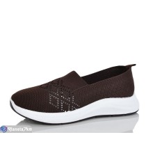 Сліпони жіночі на літо (8 пар р.37-41) коричневий  "LIMPO"