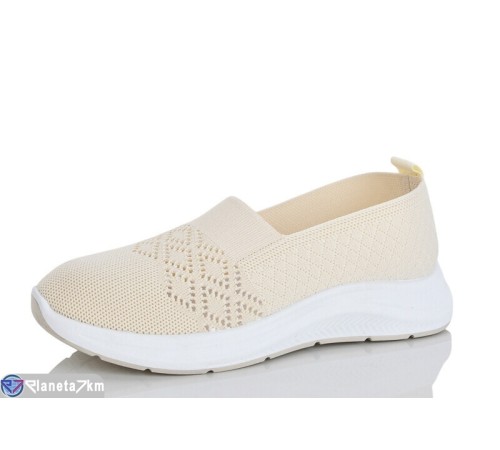 Сліпони жіночі на літо (8 пар р.37-41) бежевий  "LIMPO"