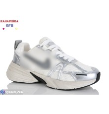 Кросівки на весну/осінь (8 пар р.36-41) білий  "GFB-Канарейка"