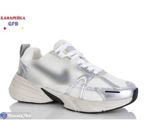 Кросівки на весну/осінь (8 пар р.36-41) білий  "GFB-Канарейка"