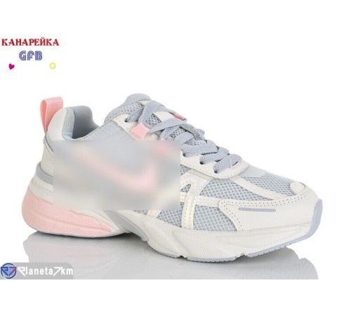 Кросівки жіночі на весну/осінь (8 пар р.36-41) сірий  "GFB-Канарейка"