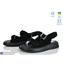 Босоніжки жіночі на літо (6 пар р.36-40) чорний  "Linda"