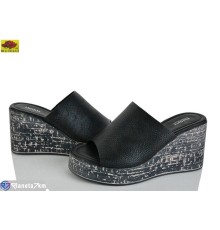 Шлепки жіночі на літо (8 пар р.36-40) чорний  "Mei De Li"