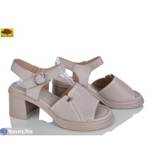 Босоніжки жіночі на літо (8 пар р.36-40) бежевий  "Mei De Li"