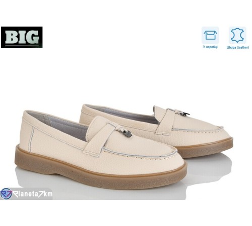 Туфлі жіночі на весну/осінь (8 пар р.36-40) бежевий  "BIG"