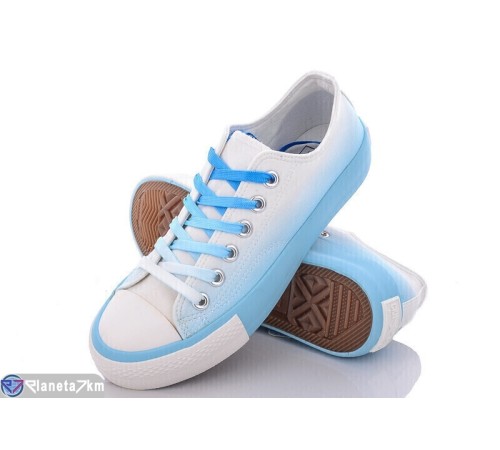 Кеди жіночі на весну/осінь (8 пар р.36-40) блакитний  "HoRIK"