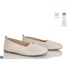 Балетки жіночі на літо (6 пар р.36-40) бежевий  "Linda"