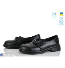 Туфлі жіночі на весну/осінь (6 пар р.36-40) чорний  "Linda"