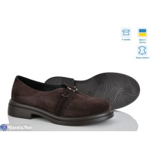 Туфлі жіночі на весну/осінь (6 пар р.36-40) коричневий  "Linda"