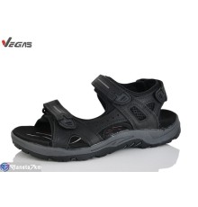 Сандалі чоловічі на літо (8 пар р.41-46) чорний  "Supo-Vegas"