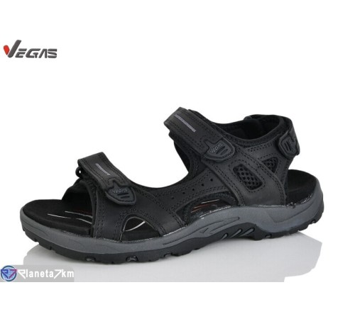 Сандалі чоловічі на літо (8 пар р.41-46) чорний  "Supo-Vegas"