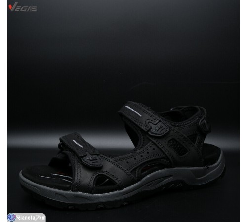 Сандалі чоловічі на літо (8 пар р.41-46) чорний  "Supo-Vegas"
