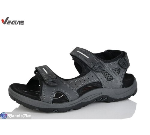 Сандалі чоловічі на літо (8 пар р.41-46) сірий  "Supo-Vegas"