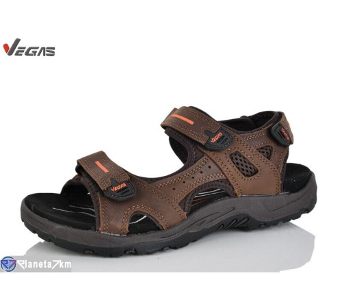 Сандалі чоловічі на літо (8 пар р.41-46) коричневий  "Supo-Vegas"