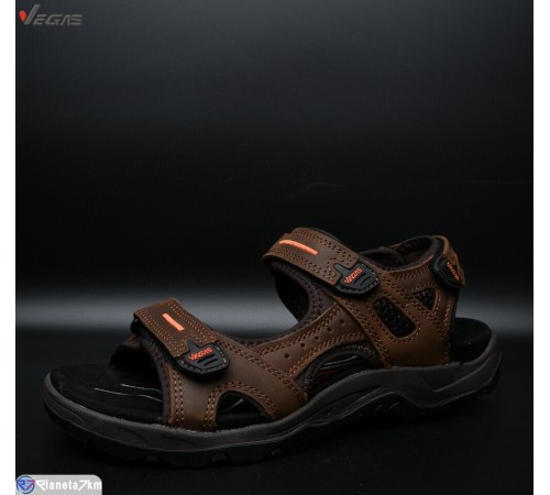 Сандалі чоловічі на літо (8 пар р.41-46) коричневий  "Supo-Vegas"