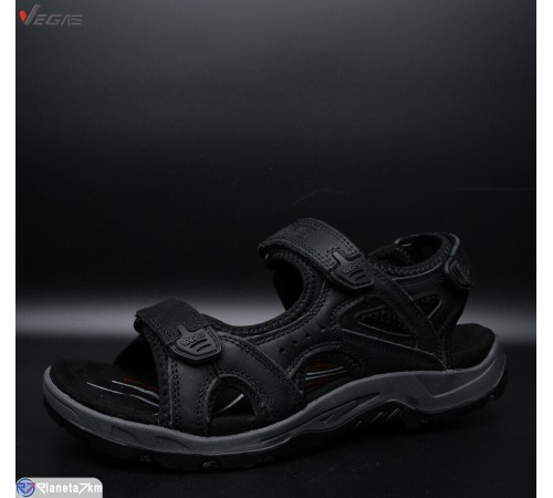 Сандалі чоловічі на літо (8 пар р.41-46) чорний  "Supo-Vegas"