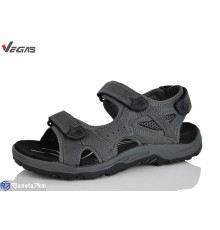 Сандалі чоловічі на літо (8 пар р.41-46) сірий  "Supo-Vegas"