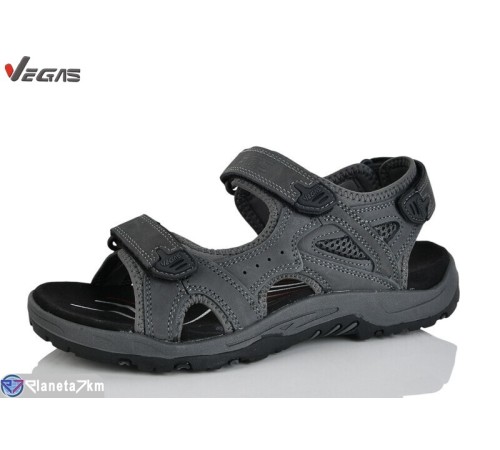 Сандалі чоловічі на літо (8 пар р.41-46) сірий  "Supo-Vegas"