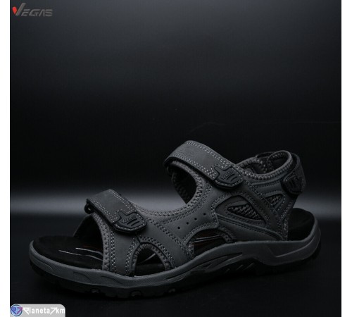 Сандалі чоловічі на літо (8 пар р.41-46) сірий  "Supo-Vegas"
