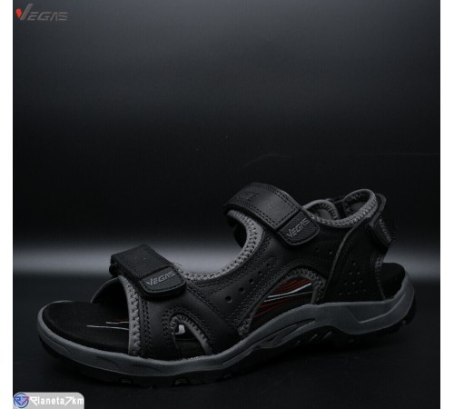 Сандалі чоловічі на літо (8 пар р.41-46) чорний  "Supo-Vegas"