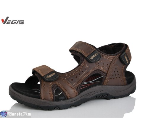 Сандалі чоловічі на літо (8 пар р.41-46) коричневий  "Supo-Vegas"