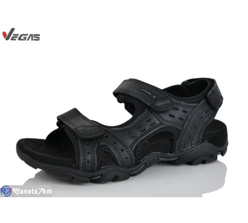 Сандалі чоловічі на літо (8 пар р.41-46) чорний  "Supo-Vegas"