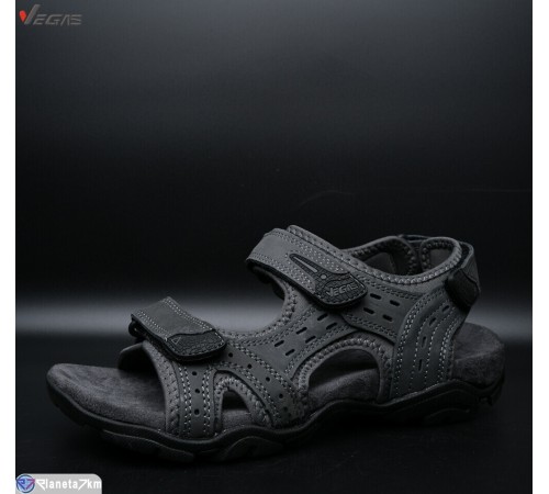 Сандалі чоловічі на літо (8 пар р.41-46) сірий  "Supo-Vegas"