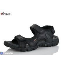 Сандалі чоловічі на літо (8 пар р.41-46) чорний  "Supo-Vegas"