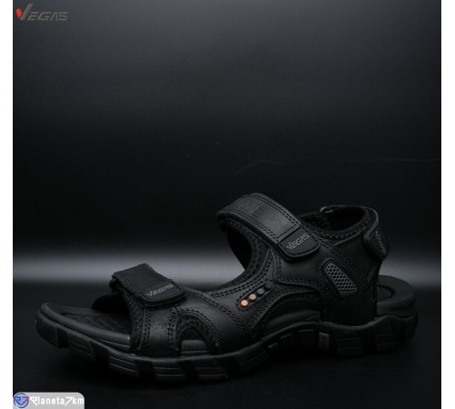 Сандалі чоловічі на літо (8 пар р.41-46) чорний  "Supo-Vegas"