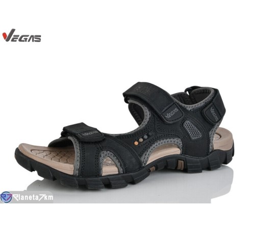 Сандалі чоловічі на літо (8 пар р.41-46) сірий  "Supo-Vegas"