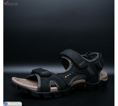 Сандалі чоловічі на літо (8 пар р.41-46) сірий  "Supo-Vegas"