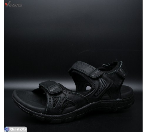 Сандалі чоловічі на літо (8 пар р.41-46) чорний  "Supo-Vegas"