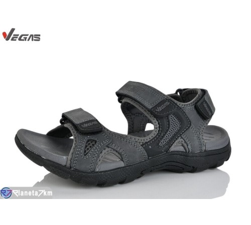 Сандалі чоловічі на літо (8 пар р.41-46) сірий  "Supo-Vegas"