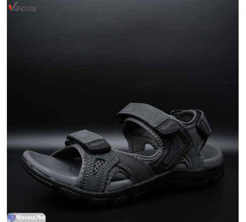 Сандалі чоловічі на літо (8 пар р.41-46) сірий  "Supo-Vegas"