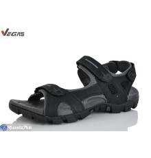 Сандалі чоловічі на літо (6 пар р.46-49) сірий  "Supo-Vegas"