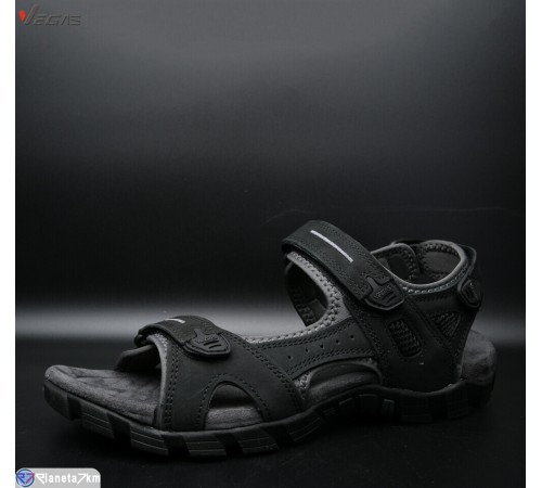 Сандалі чоловічі на літо (6 пар р.46-49) сірий  "Supo-Vegas"