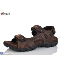 Сандалі чоловічі на літо (6 пар р.46-49) коричневий  "Supo-Vegas"