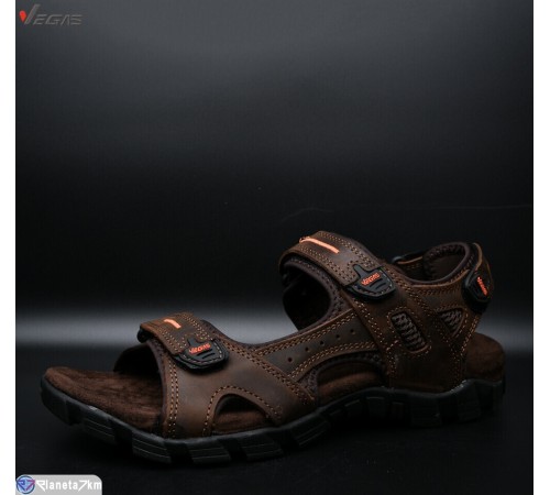 Сандалі чоловічі на літо (6 пар р.46-49) коричневий  "Supo-Vegas"