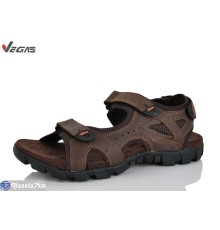 Сандалі чоловічі на літо (6 пар р.46-49) коричневий  "Supo-Vegas"