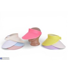 Кепка жіноча на літо (5 шт. р.сетка 56-59) мікс  "CAROLLA"