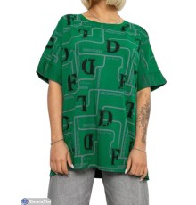 Футболка жіноча на літо (4 шт. р.сетка 4XL-5XL) зелений  "Masari"