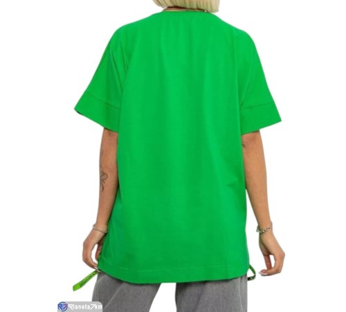 Футболка жіноча на літо (4 шт. р.сетка 4XL-5XL) зелений  "Masari"