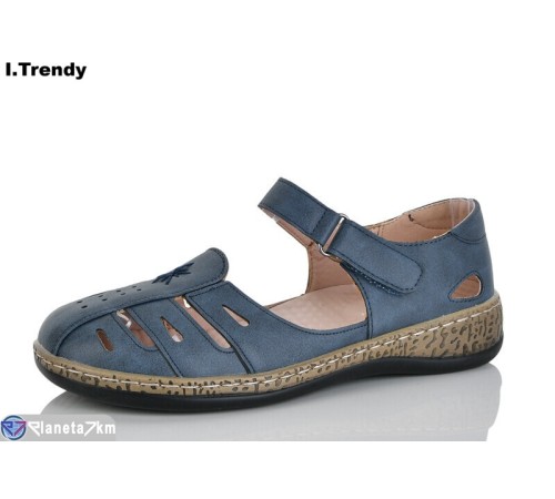 Дитячі босоніжки на літо (8 пар р.36-41) синій  "Trendy"