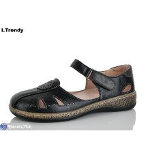 Дитячі босоніжки на літо (8 пар р.36-41) чорний  "Trendy"