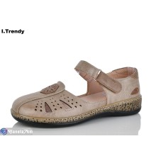 Дитячі босоніжки на літо (8 пар р.36-41) коричневий  "Trendy"