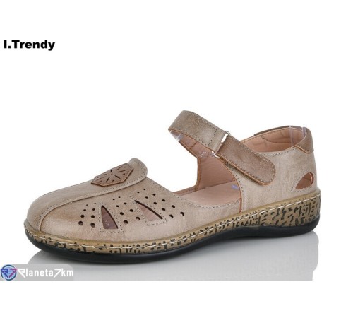 Дитячі босоніжки на літо (8 пар р.36-41) коричневий  "Trendy"