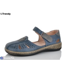 Дитячі босоніжки на літо (8 пар р.36-41) синій  "Trendy"