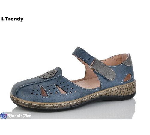 Дитячі босоніжки на літо (8 пар р.36-41) синій  "Trendy"