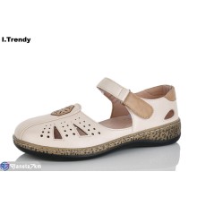 Дитячі босоніжки на літо (8 пар р.36-41) бежевий  "Trendy"