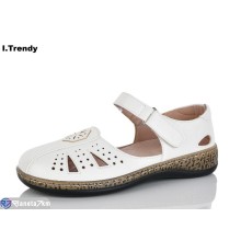 Дитячі босоніжки на літо (8 пар р.36-41) білий  "Trendy"